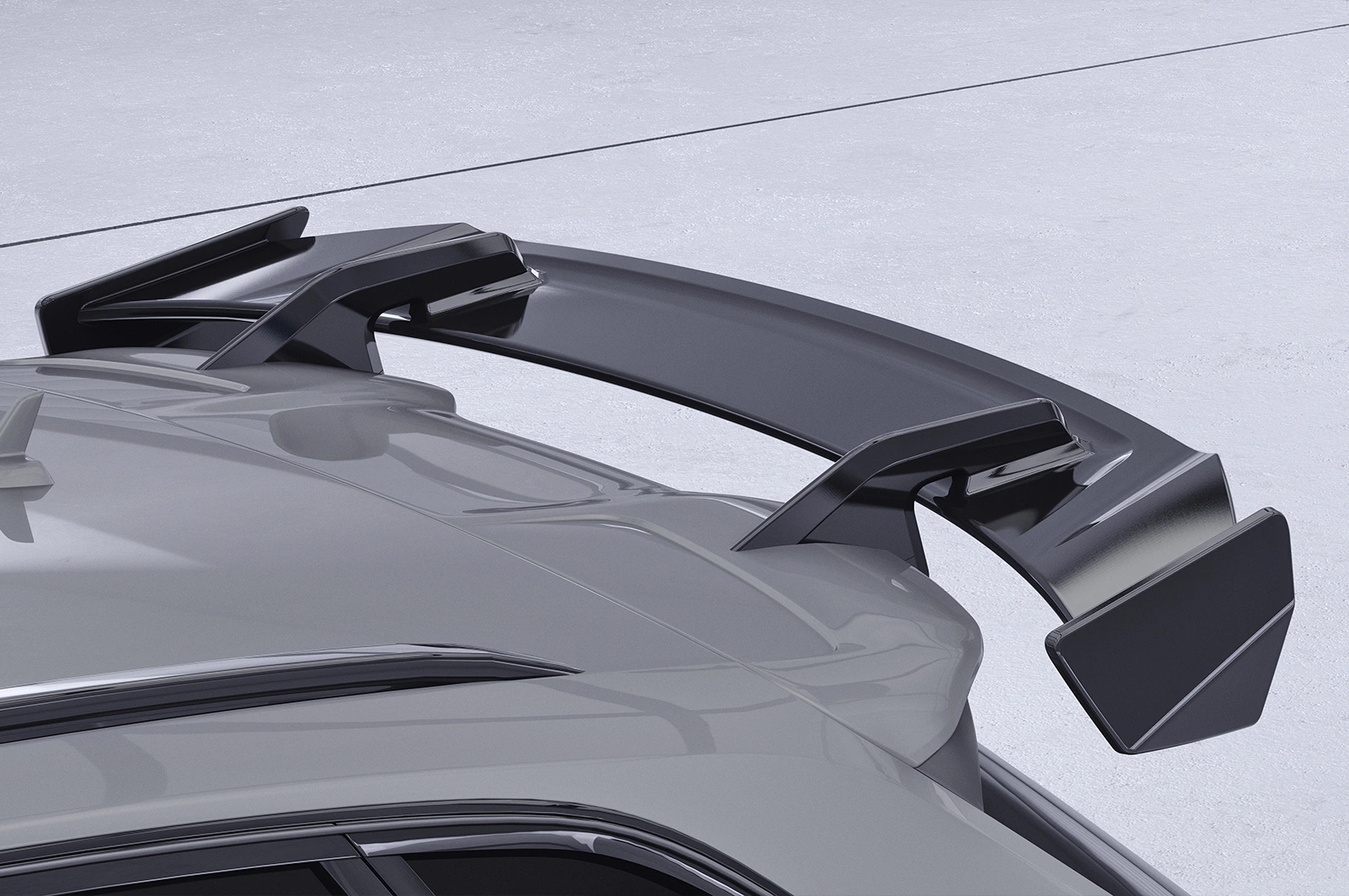 Schwanenhals Heckflügel mit ABE für Audi RS3 (8VA) Sportback SHF080