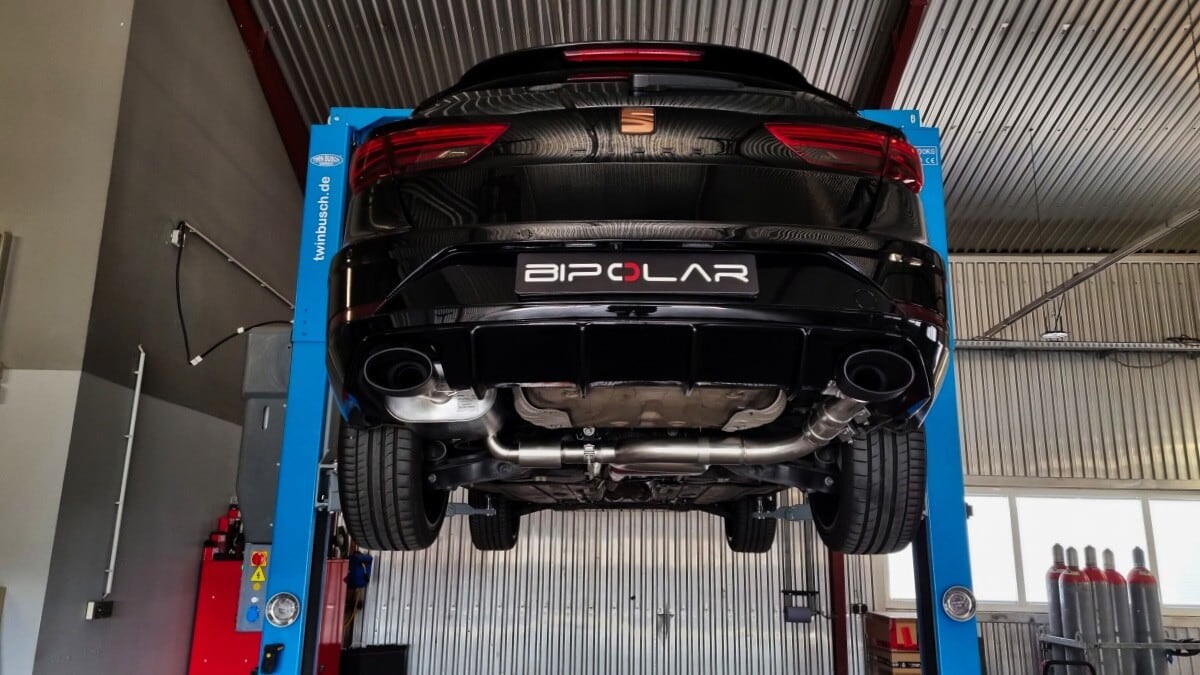 Seat Leon Cupra ST CJXH Klappenauspuff Grail / Bipolar Exhaust