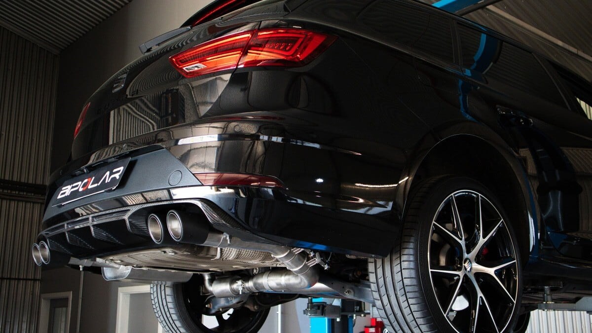 Seat Leon Cupra R ST DNUE Klappenauspuff Grail / Bipolar Exhaust