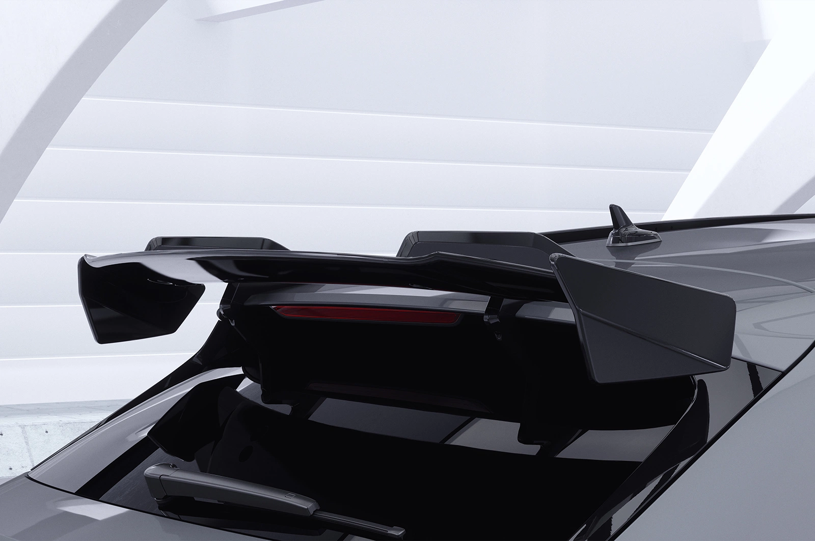 Schwanenhals Heckflügel mit ABE für VW Arteon (Typ 3H) Shooting Brake SHF089