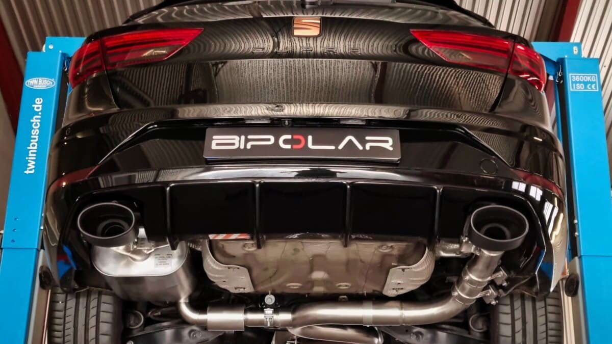 Seat Leon Cupra ST CJXH Klappenauspuff Grail / Bipolar Exhaust
