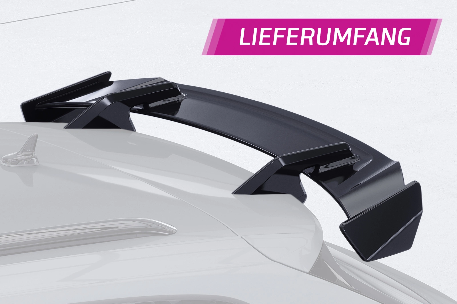 Schwanenhals Heckflügel mit ABE für VW Arteon (Typ 3H) Shooting Brake SHF089