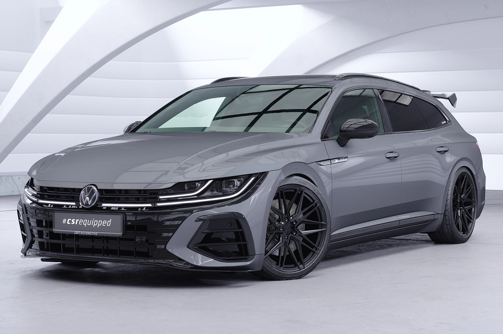 Schwanenhals Heckflügel mit ABE für VW Arteon (Typ 3H) Shooting Brake SHF089
