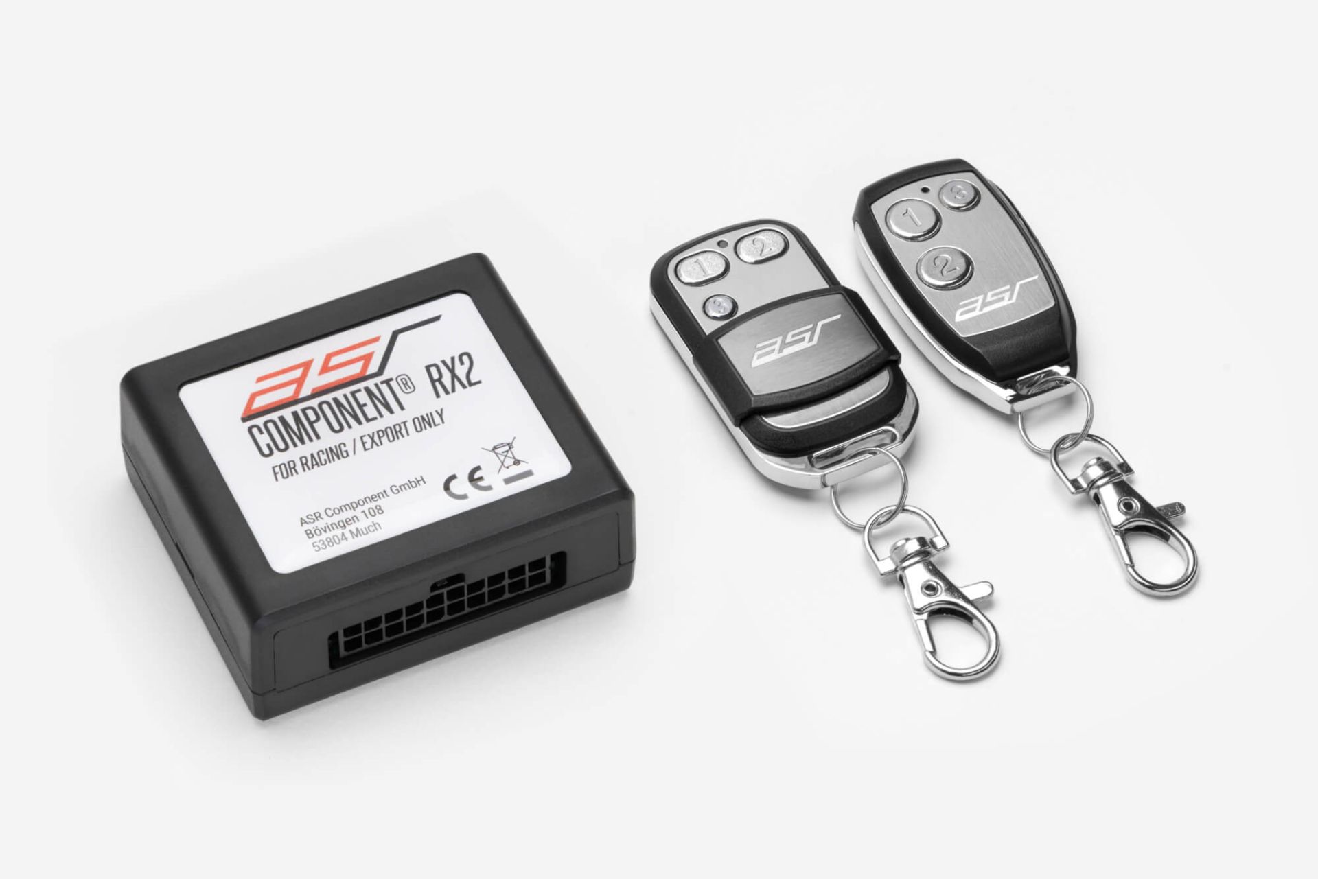 ASR Klappensteuerung RX2 für Nachrüst-Abgasanlagen mit GRAIL CB1 Modul (mit Erweiterung)