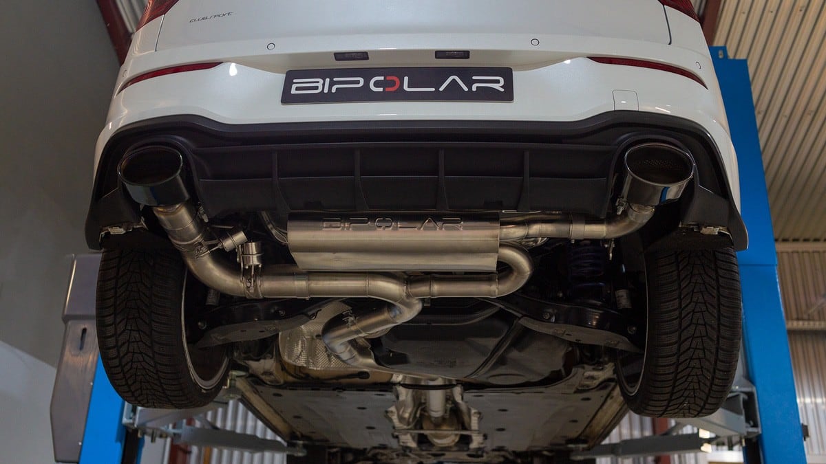 VW Golf 8 GTI Perf. DNPA Klappenauspuff Grail / Bipolar Exhaust