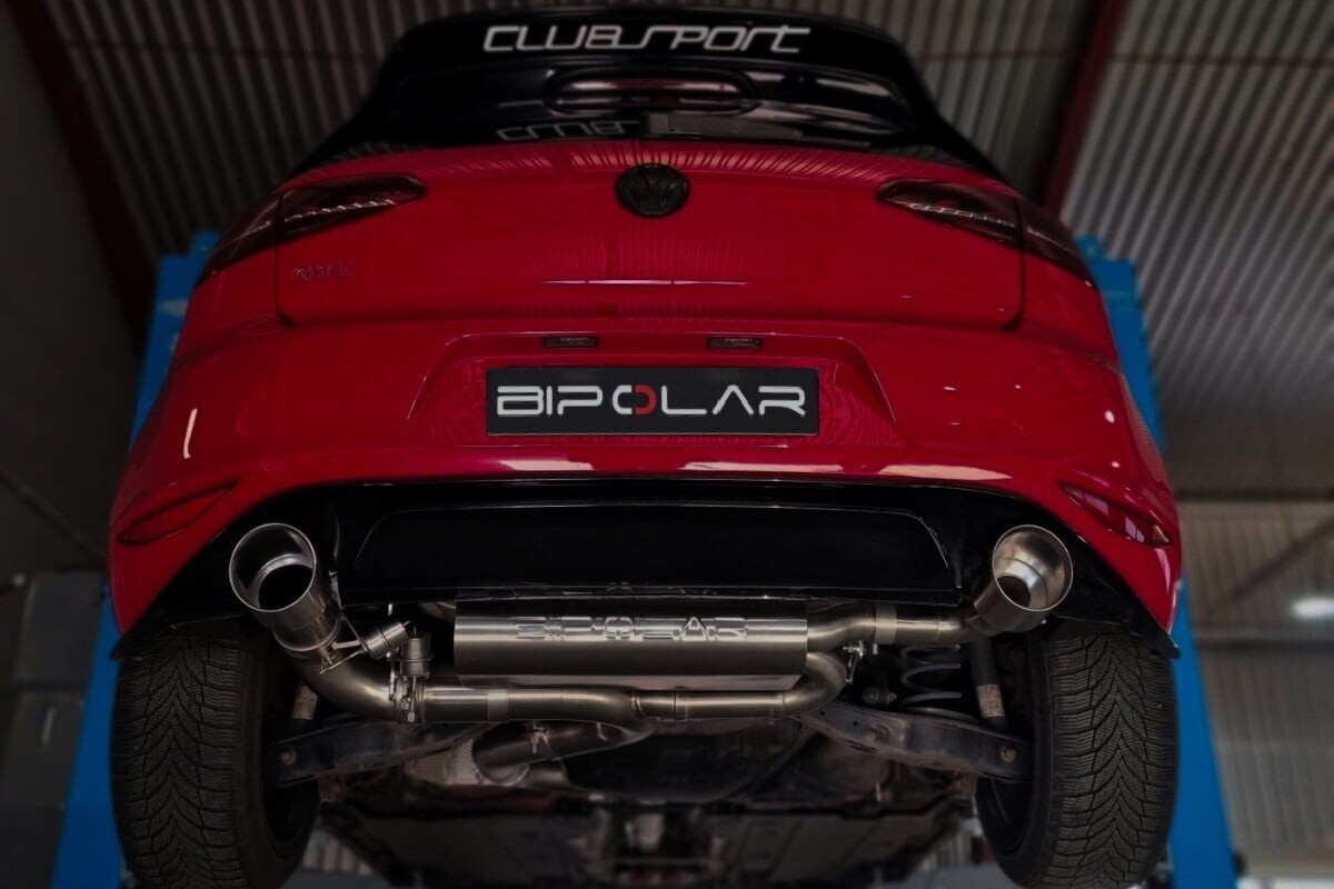 VW Golf 7 GTI Clubsport S CJXG Klappenauspuff Grail / Bipolar Exhaust