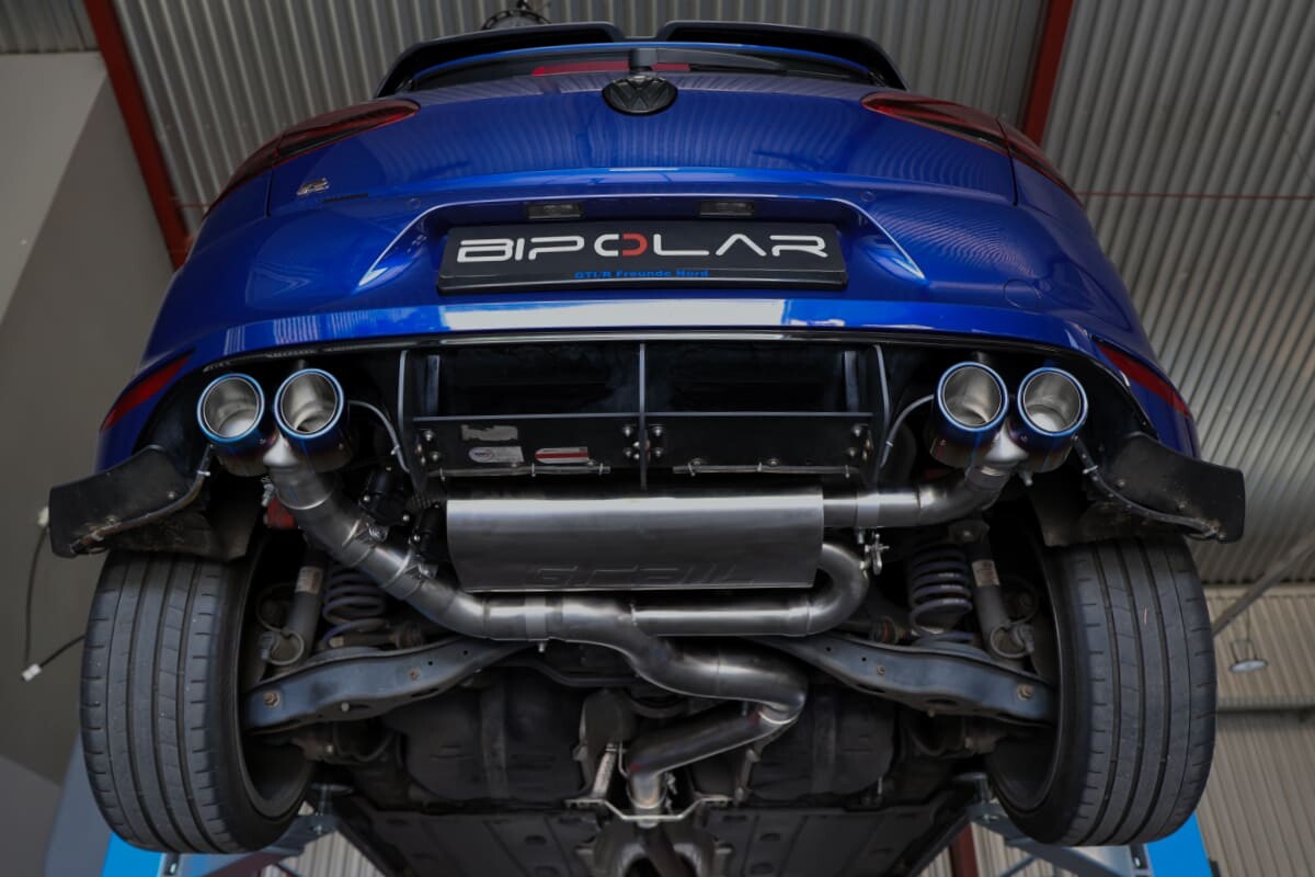 VW Golf 7 R VFL CJXC Klappenauspuff Grail / Bipolar Exhaust